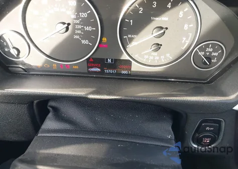 2015 BMW 320I из США, поврежденный, VIN WBA3B1G58FNT06922